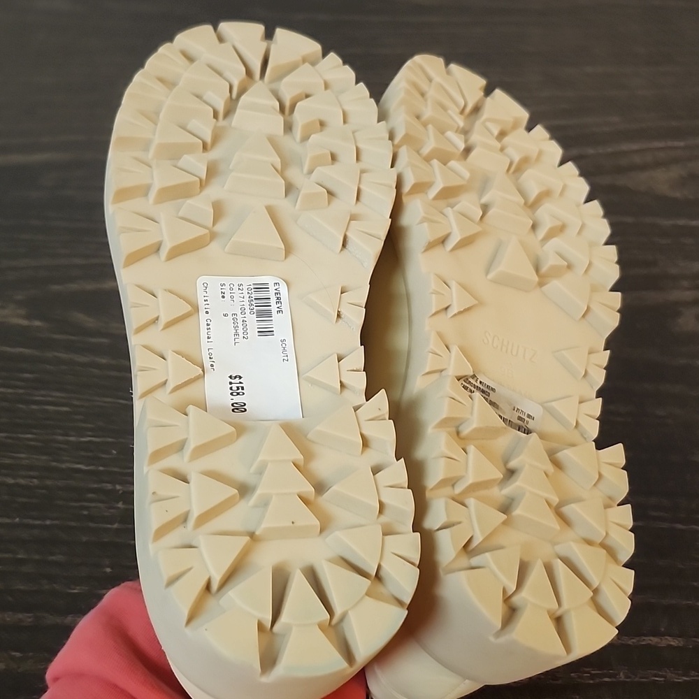 SCHUTZ Penny Strap Platform Christie Loafers Shoes Sz 9 B - Picture 6 of 6